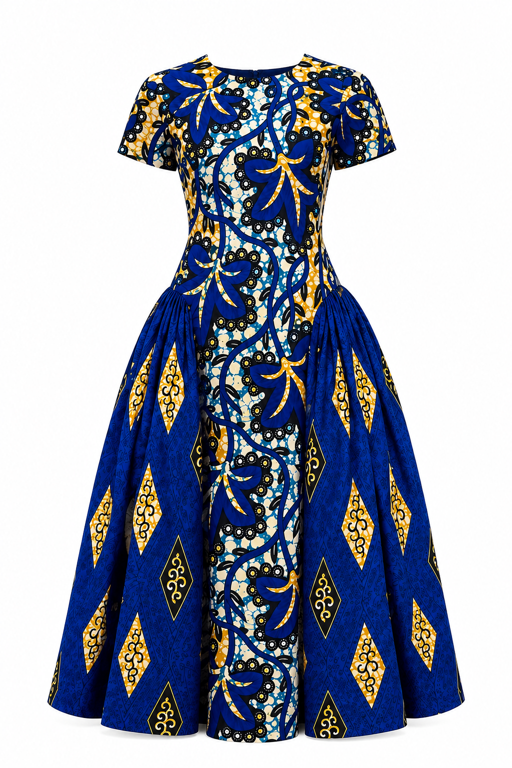 AMINA ANKARA MIDI DRESS