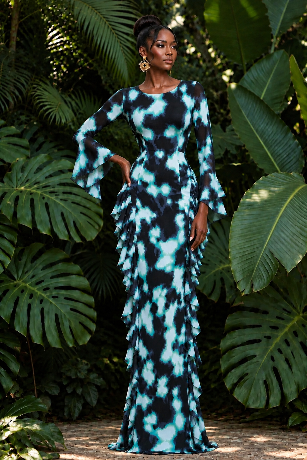 EDITH MESH DRESS