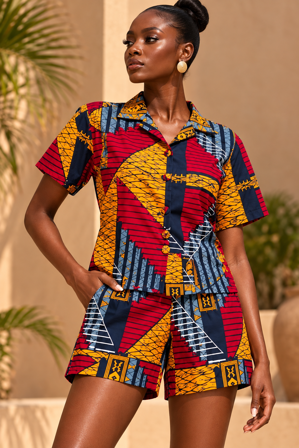 TIKANI SHORTS SET