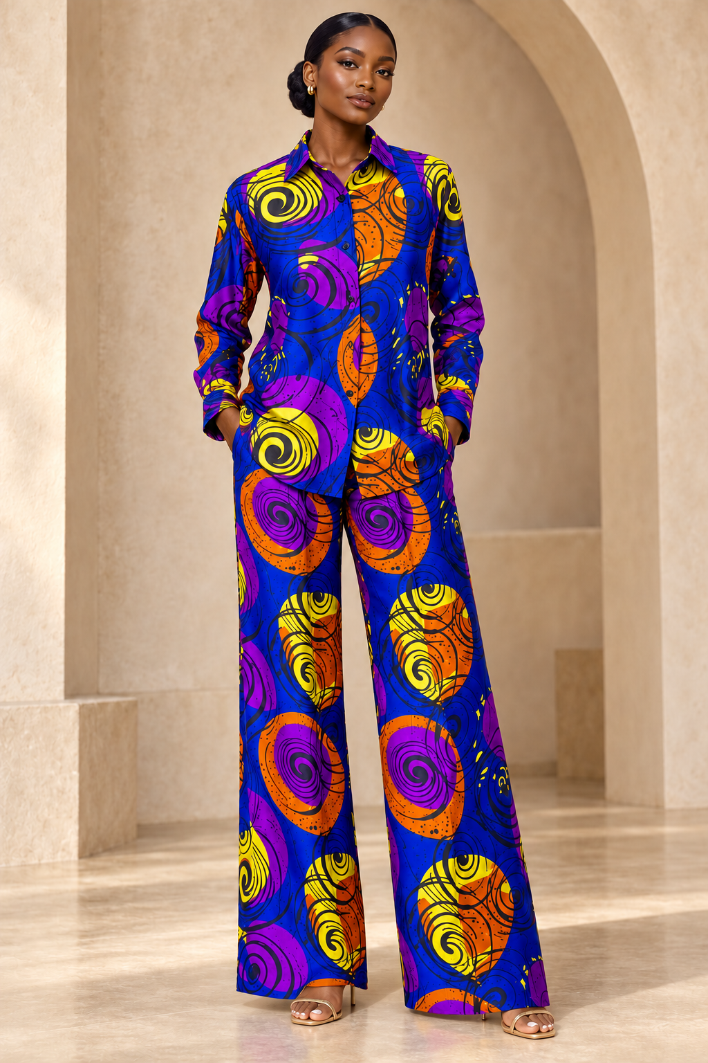 CHIOMA PANTS SET