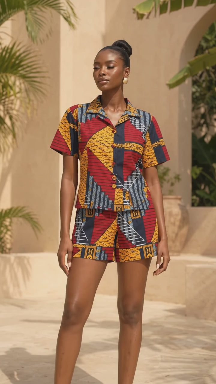 TIKANI SHORTS SET